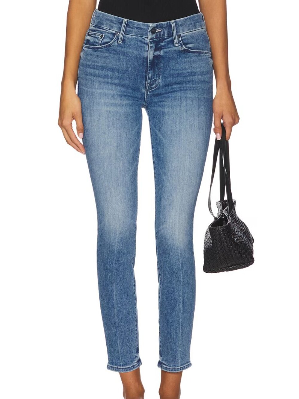 MOTHER Jeans The Looker Ankle Skinny Jeans in We The Animals Wash Size 25